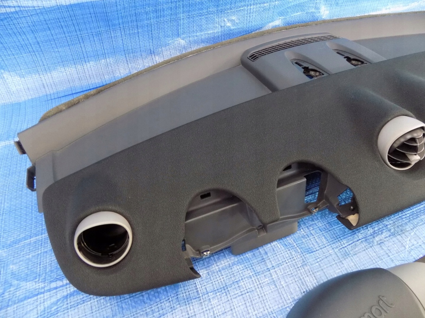 dashboard cockpit tension belts airbags SMART FORFOUR 1.1B 04