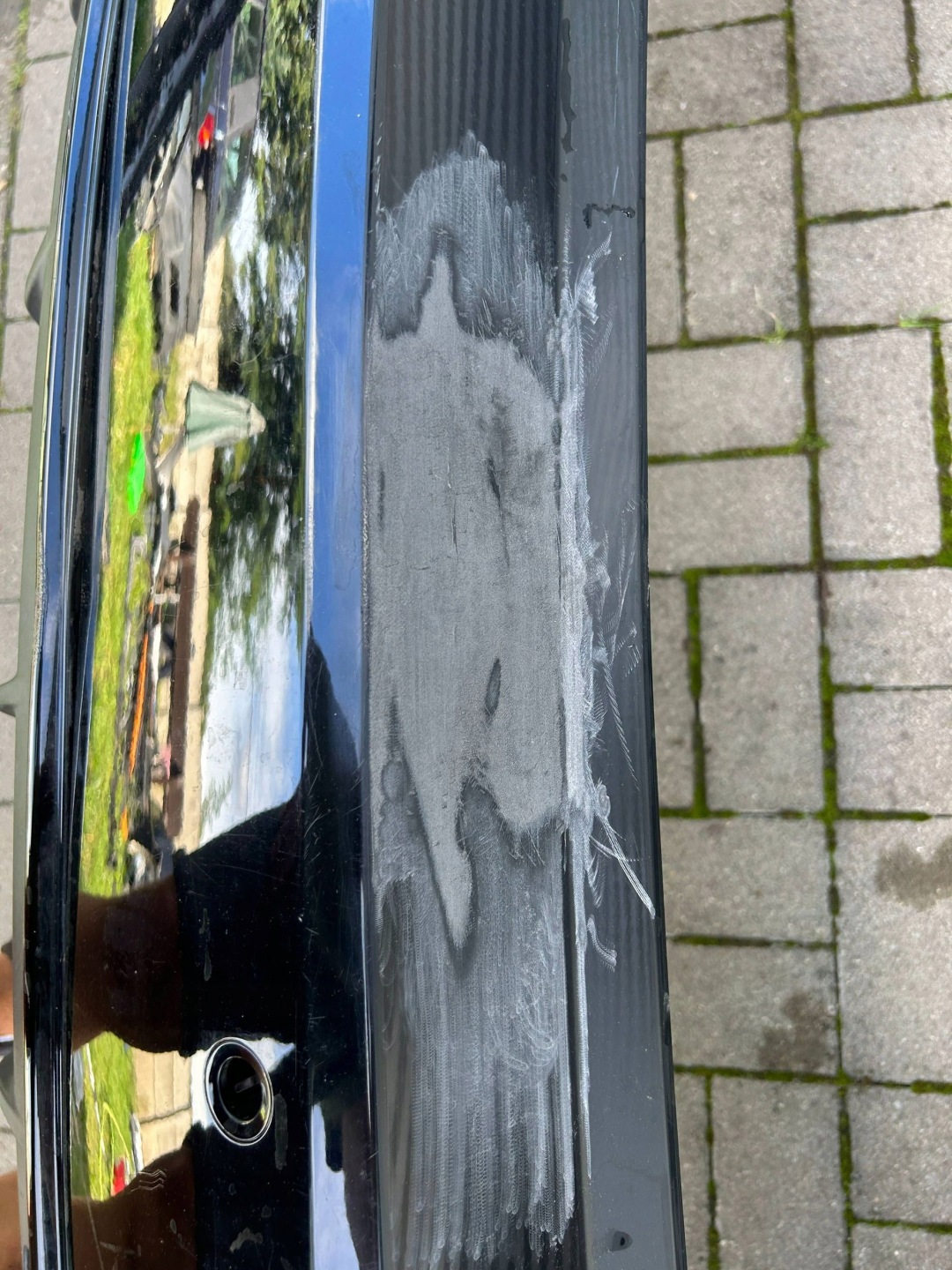 MG ZS 21- bumper rear part rear