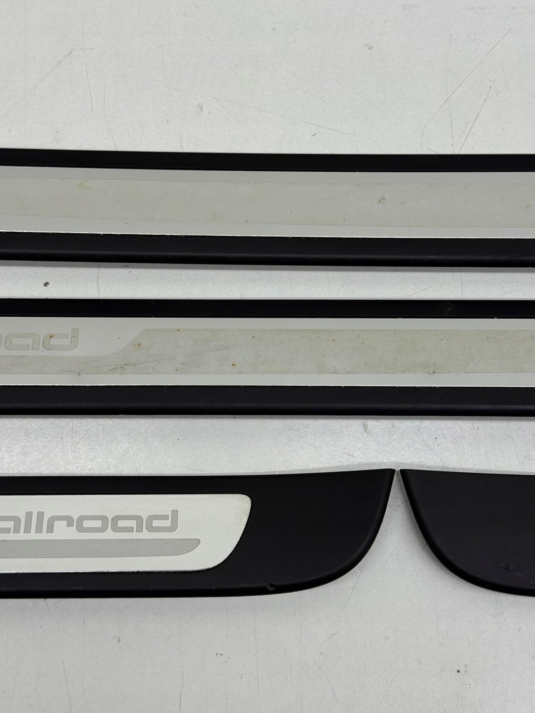 AUDI A6 C7 ALLROAD mouldings caps threshold KOMPLET