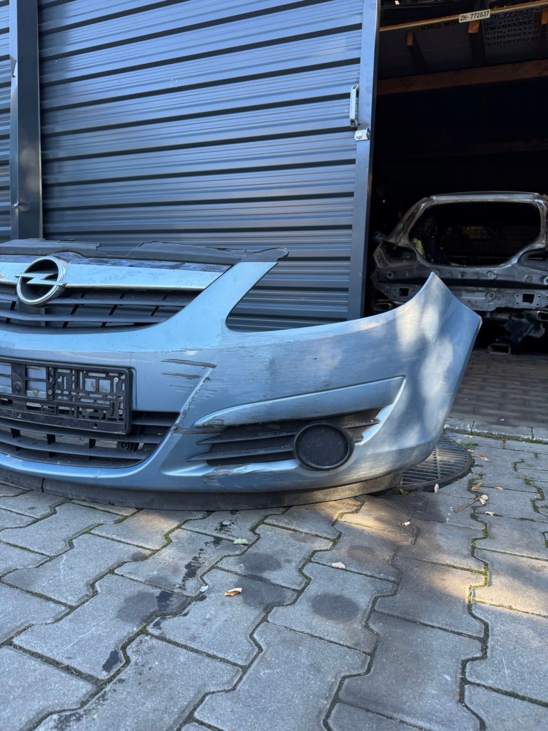 OPEL CORSA D nárazník předek přední před facelift originál kompletní