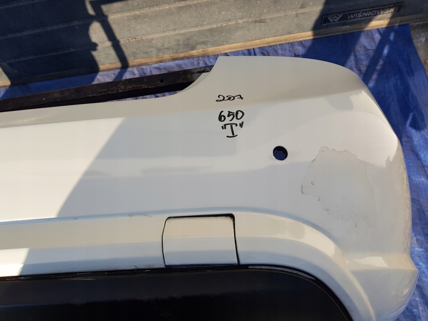 bumper rear part rear MERCEDES W207 AMG C650 650