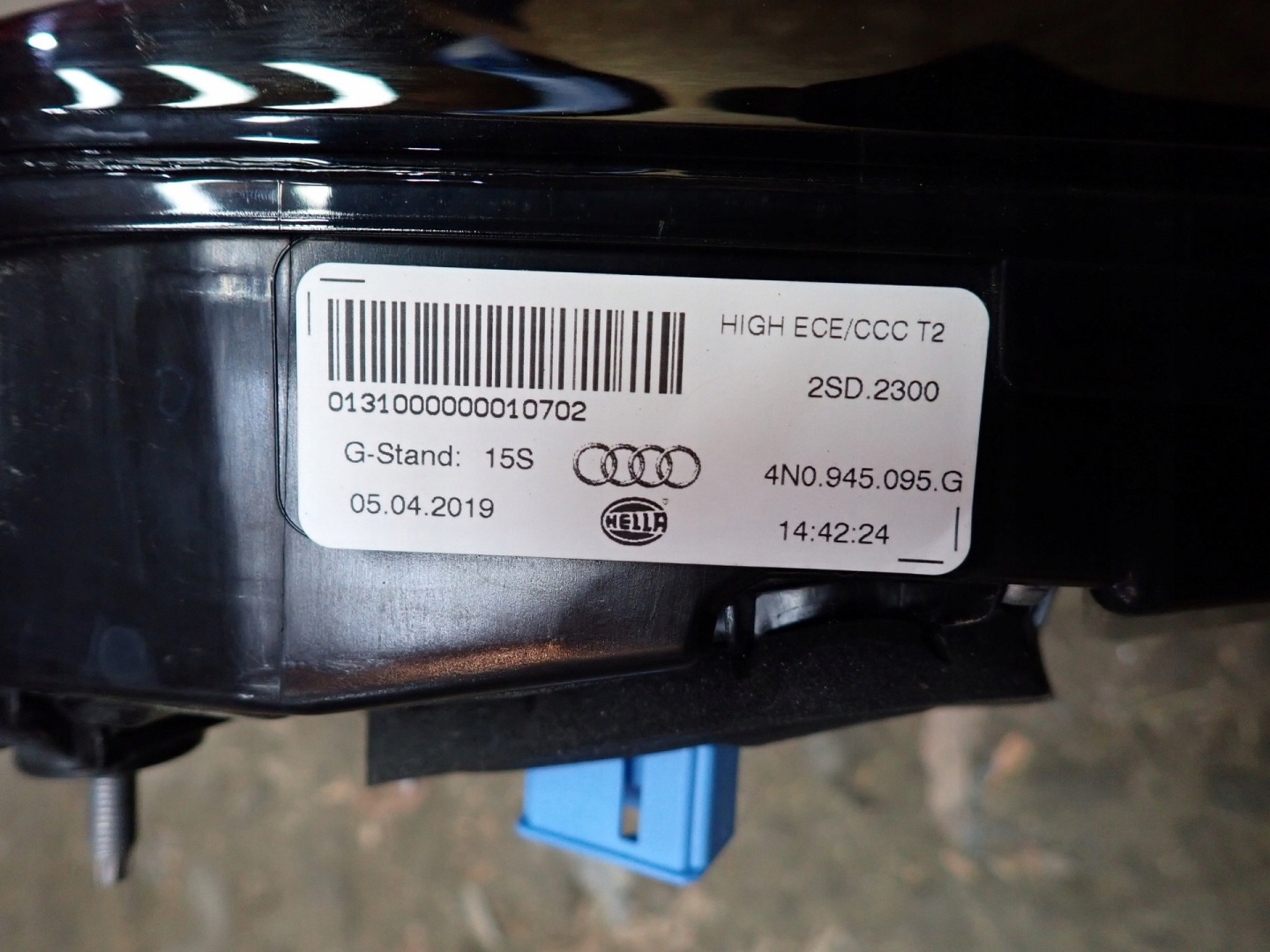 light cap rear rear part cap AUDI A8 D5 4N 2017-2021R 4N0945095G