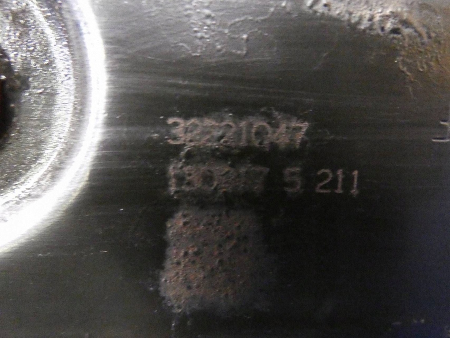 VOLVO XC90 II axle beam of the engine subframe sider below engine front