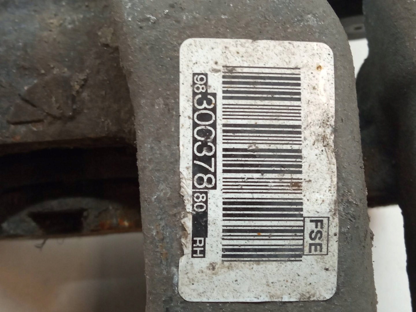 caliper brake right rear part electrical 9830037880 Citroen Jumpy III (2016-)