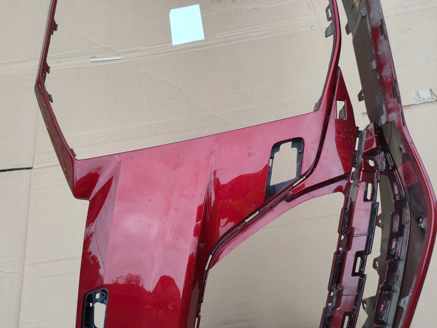 bumper front front AUDI Q7 II 2 LIFT FACE LIFTING 4M0 S-LINE 4m0807733f