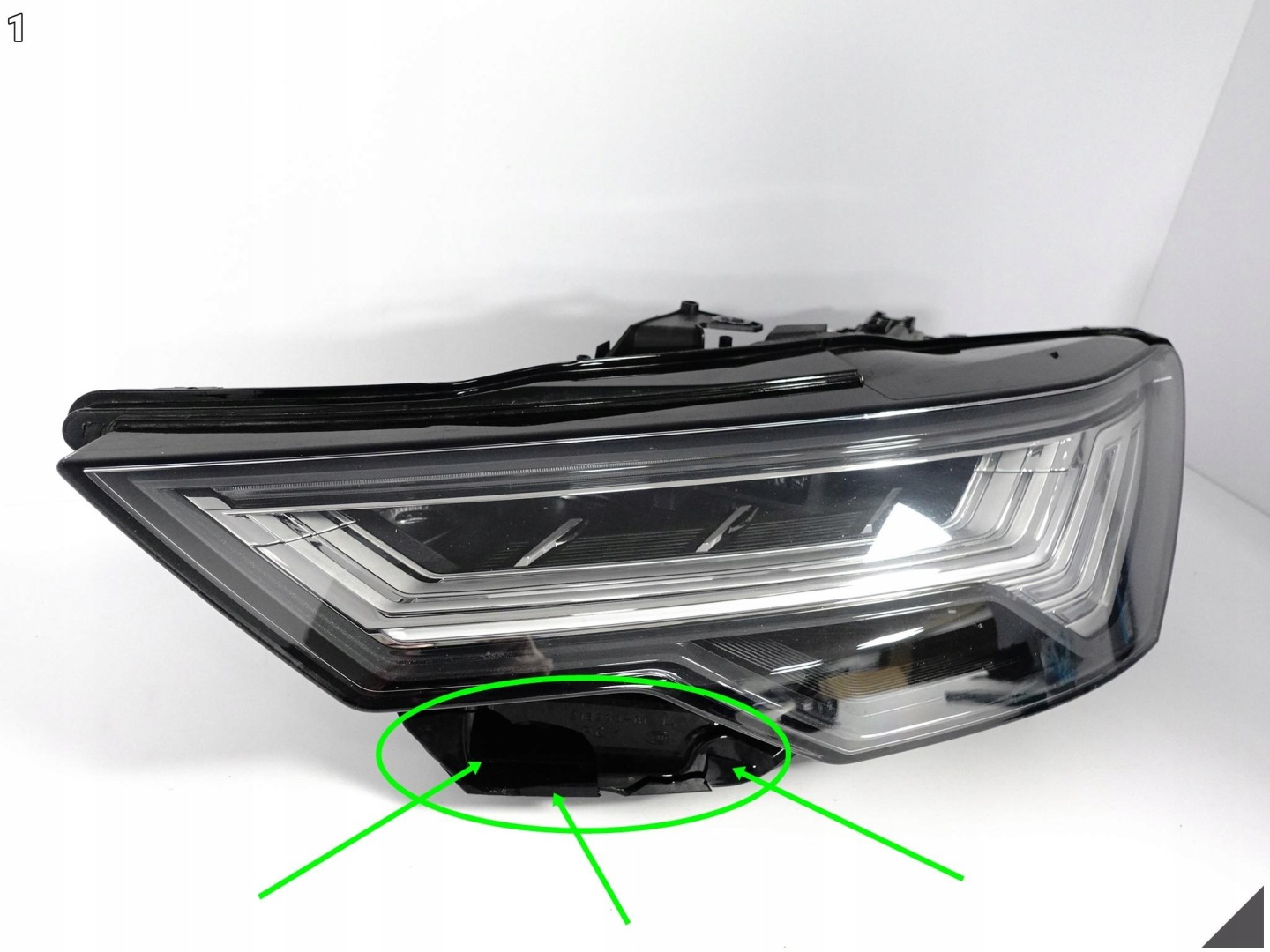 AUDI A6 S6 C8 4K0 18- light MATRIX FULL LED left front EUROPA *035* damaged