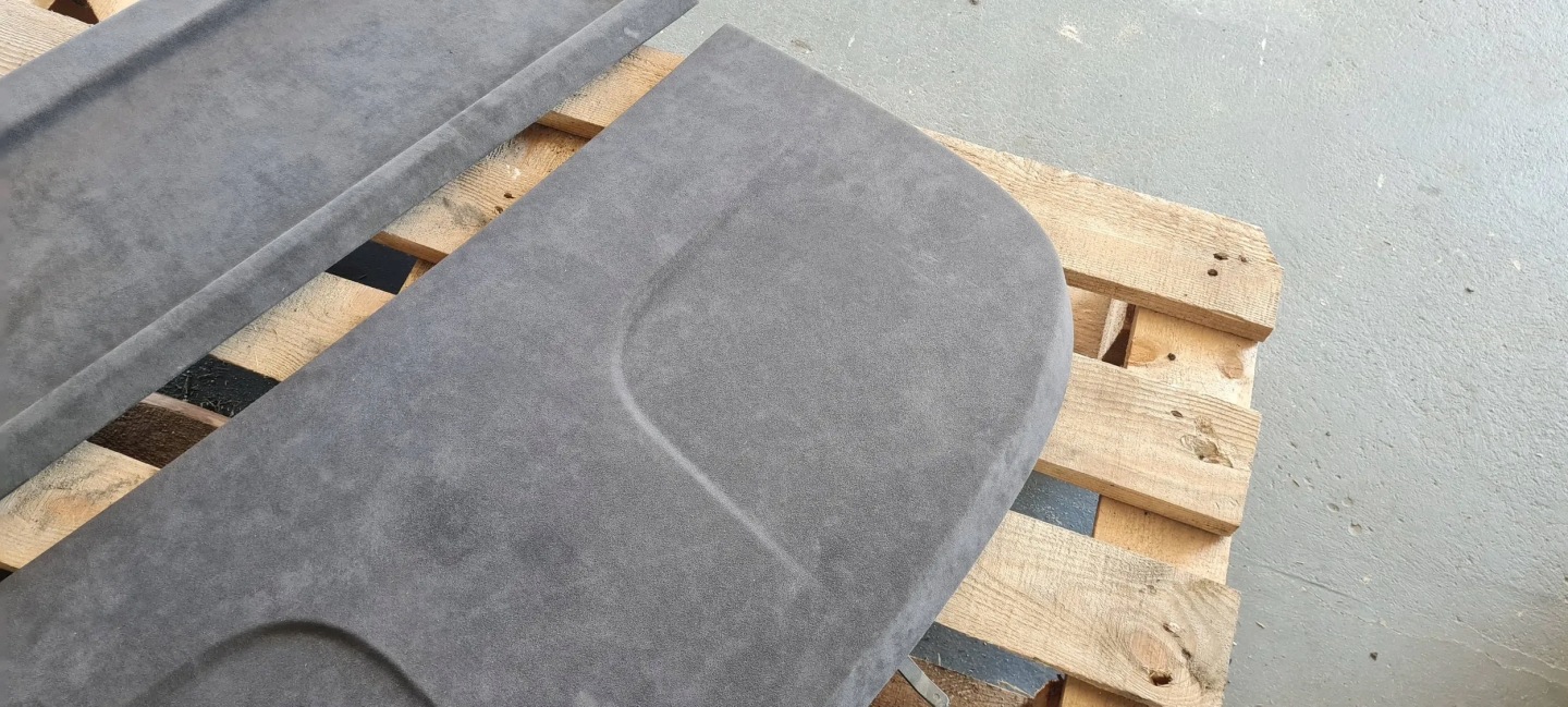S7 4G plato boot rear part rear ALCANTARA RS7