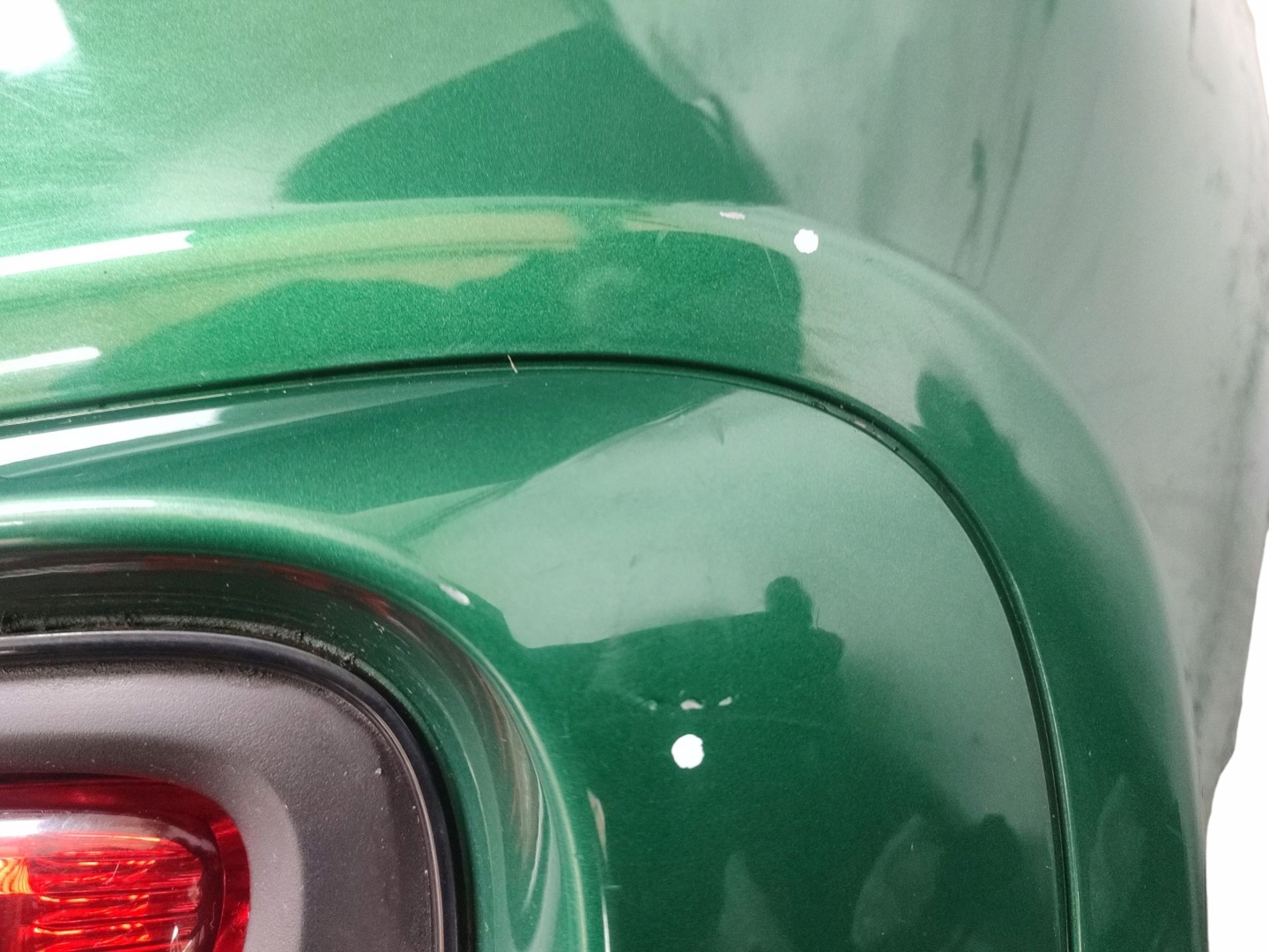 bumper rear part MINI COOPER F55 LIFT LAK: C3B (18-20)