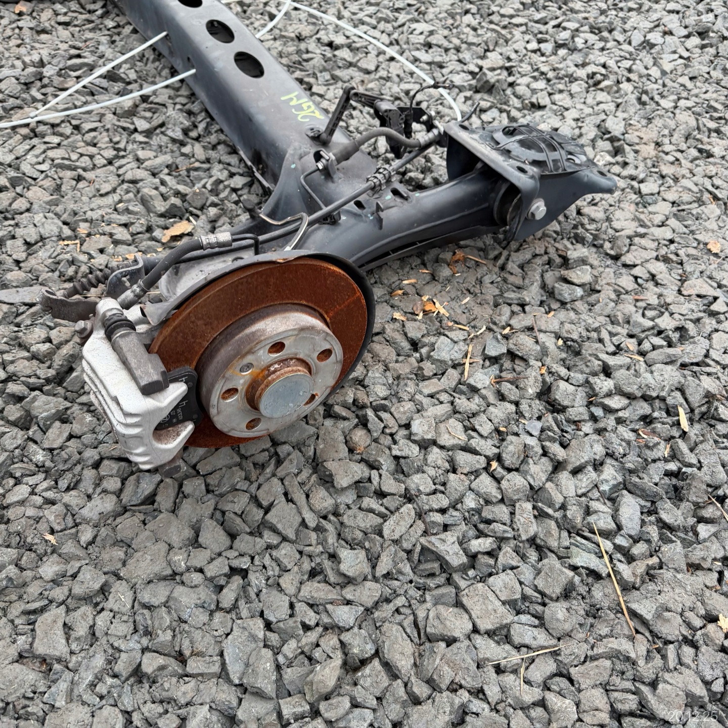 suspension beam axis rear complete VW VOLKSWAGEN T-CROSS 2GM discs
