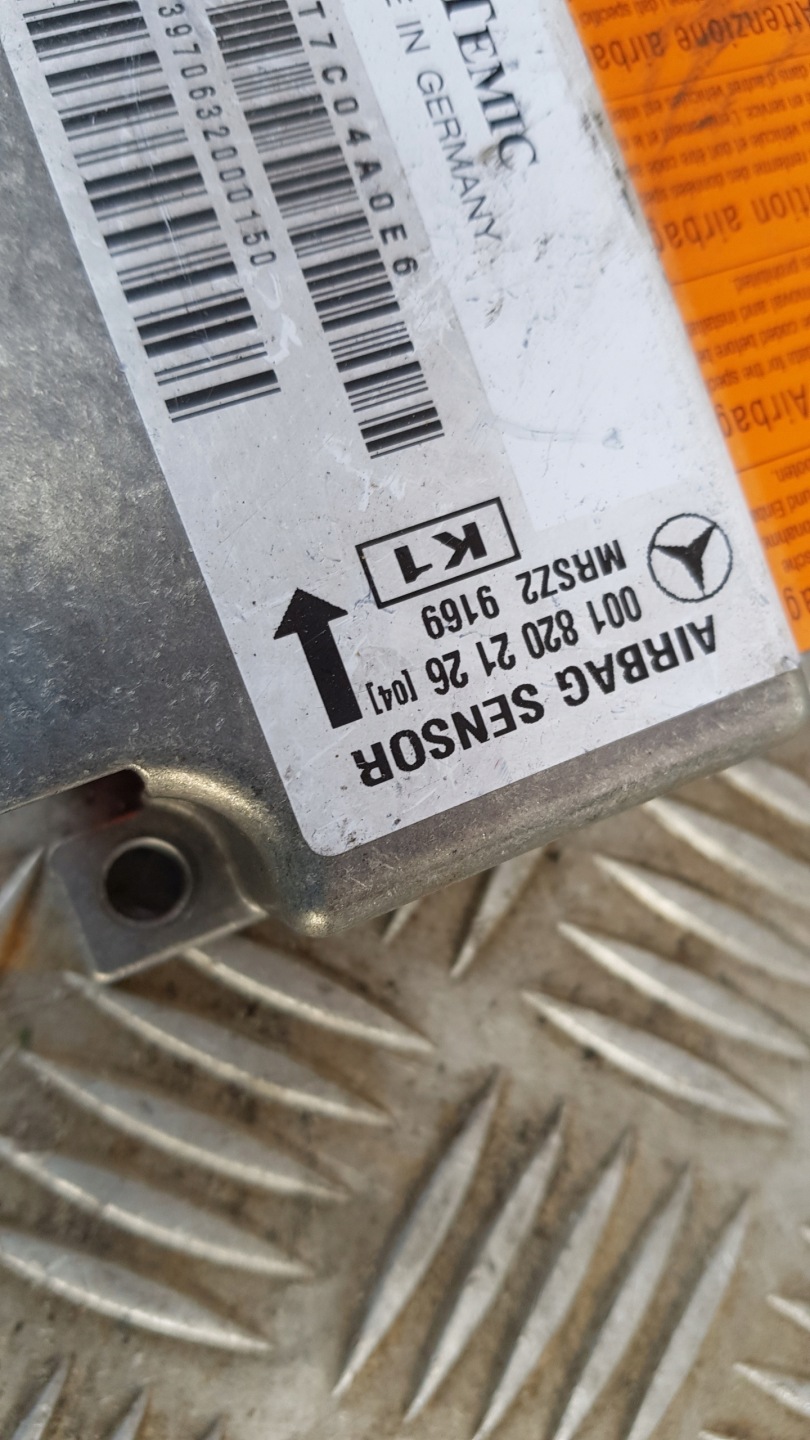 MERCEDES W210 SENSOR module airbag 0018202126