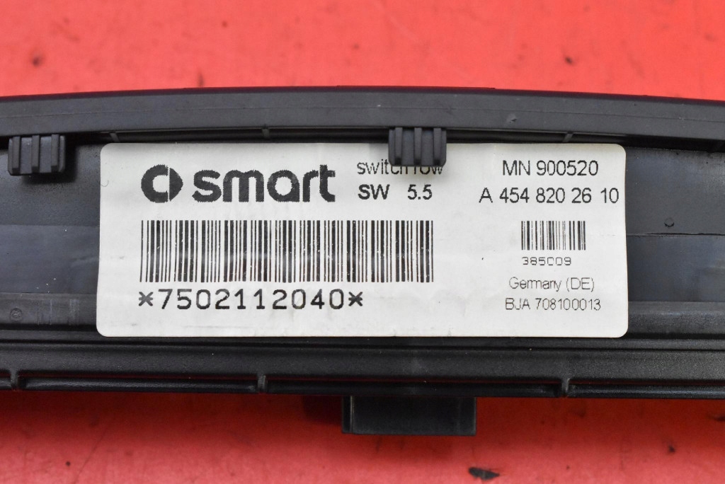 interruttore luci Luci di emergenza A4548202610 SMART FORFOUR 1 e 04-06