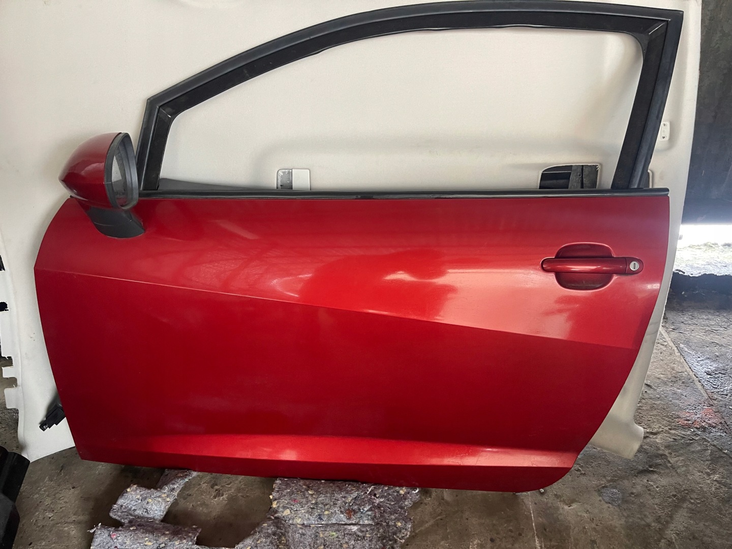 SEAT IBIZA IV 6J door left front 3D LS3X !