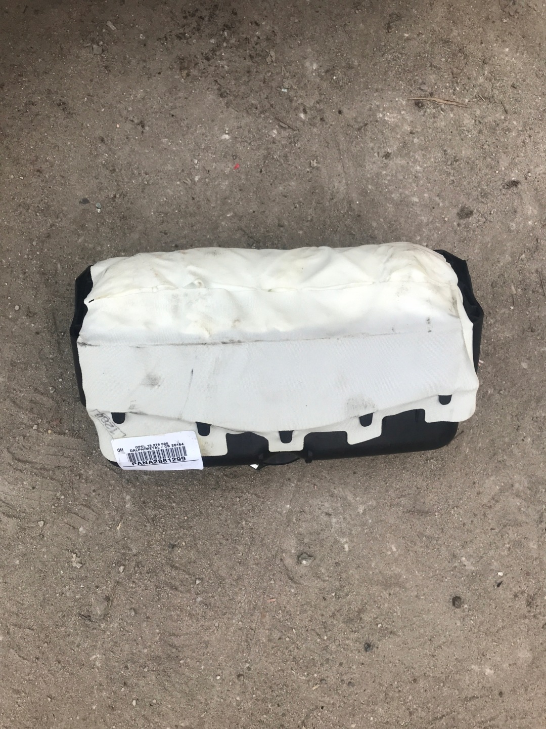 dashboard console airbag OPEL CORSA D