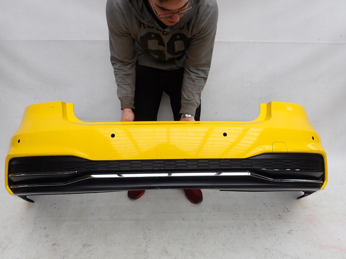 AUDI A7 C8 S-LINE 18- bumper rear part rear 6PDC