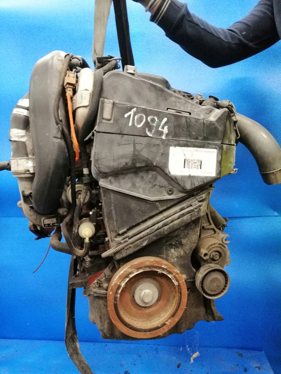 engine DACIA CLIO CAPTUR K9KC612 1.5 DCI 149tyskm