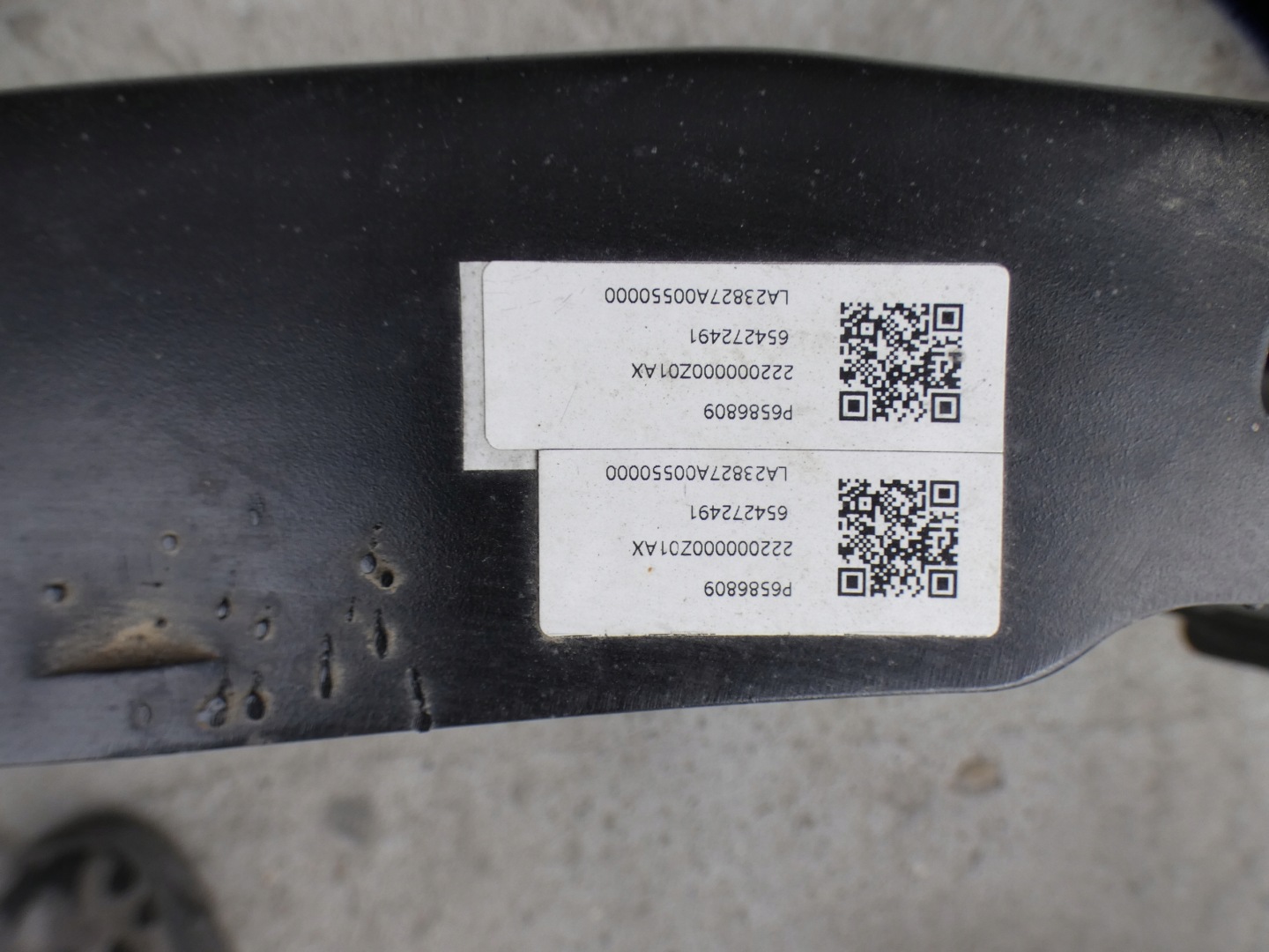 MG4 MG axle beam subframe rear part 2023R 6586810