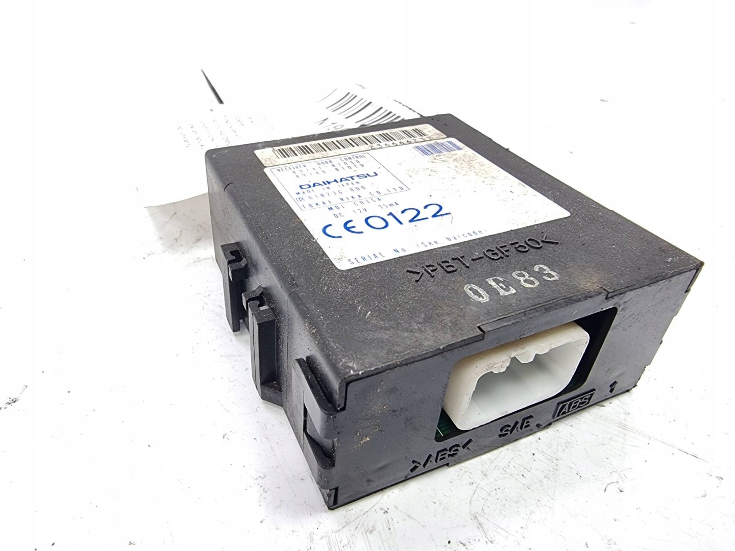 Module Central de la serrure 89741-B1030 DAIHATSU SIRION
