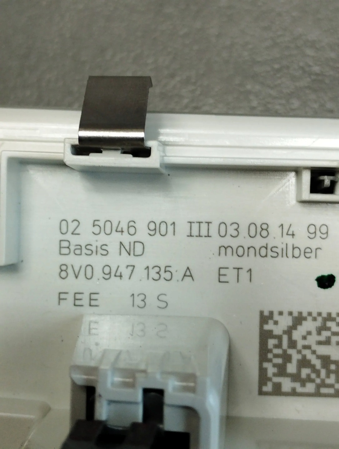 Audi A3 8V light OSWIETLENIE cabs 8V0947135A