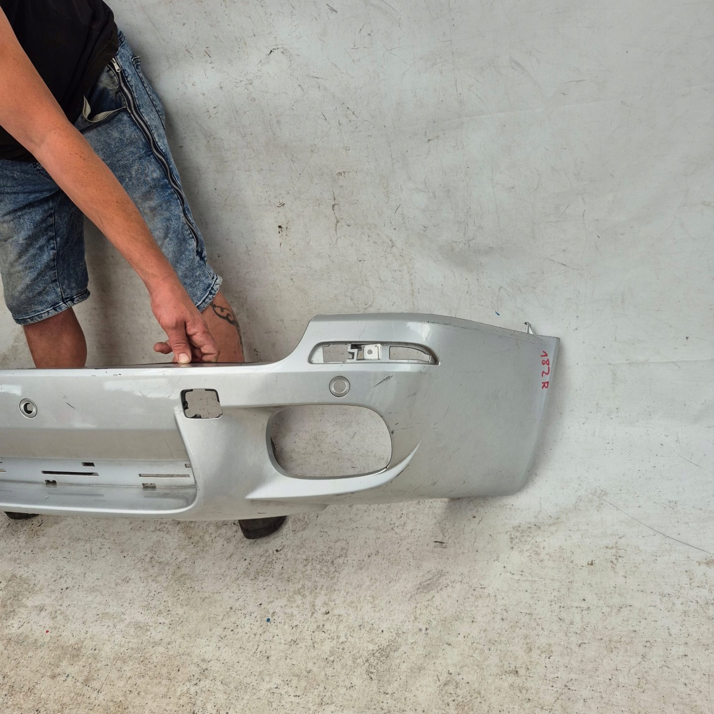 BMW X5 E70 06-13 m-packet bumper rear part rear PDC 8038275