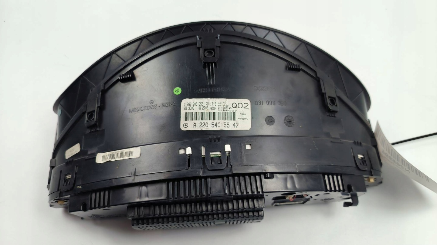 dials clock EU A2205405547 MERCEDES S- KLASA W220 LIFT