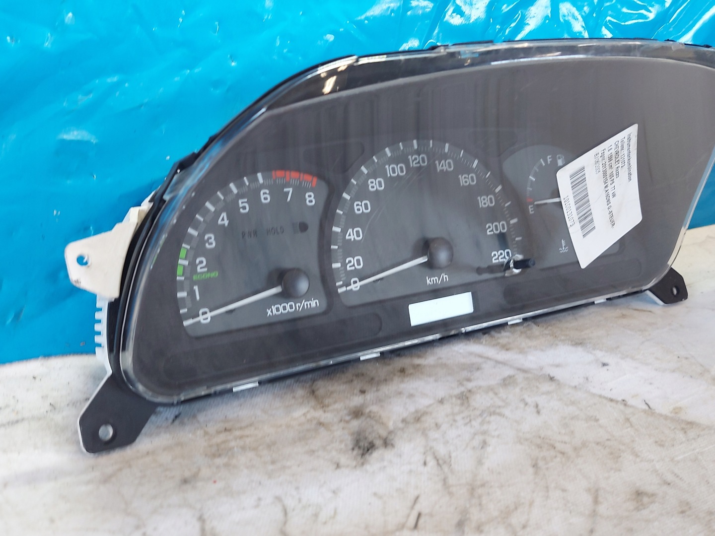 dials clock CHEVROLET REZZO 1.6 B 96427156
