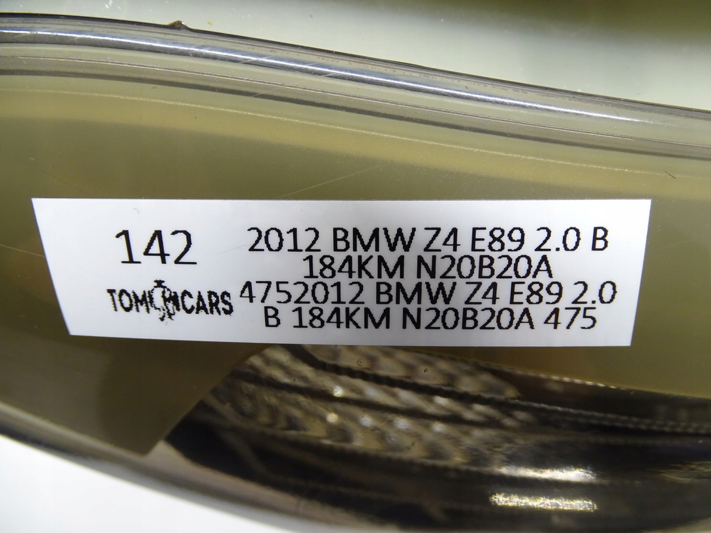 light right front front XENON BMW Z4 E89 7191736