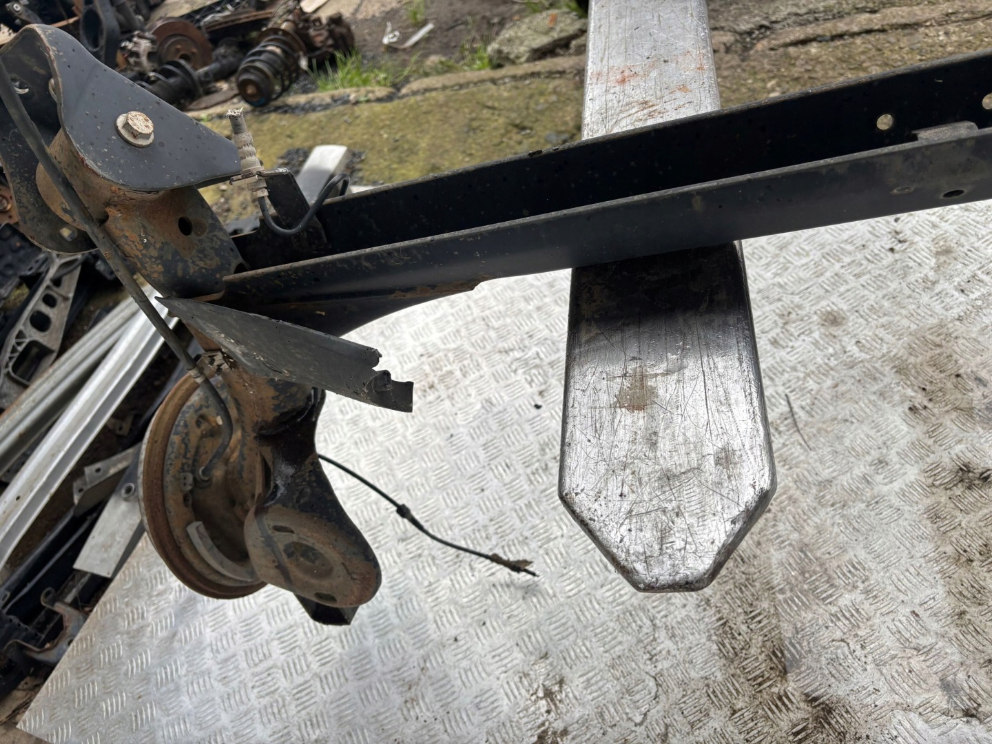 sider rear axis sususpension SKODA ROOMSTER