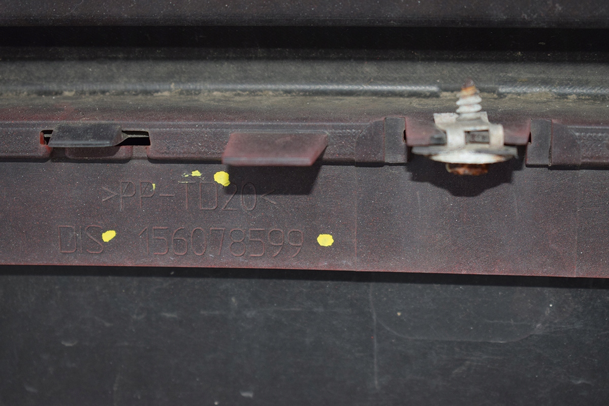 bumper rear rear part ALFA ROMEO MITO PDC
