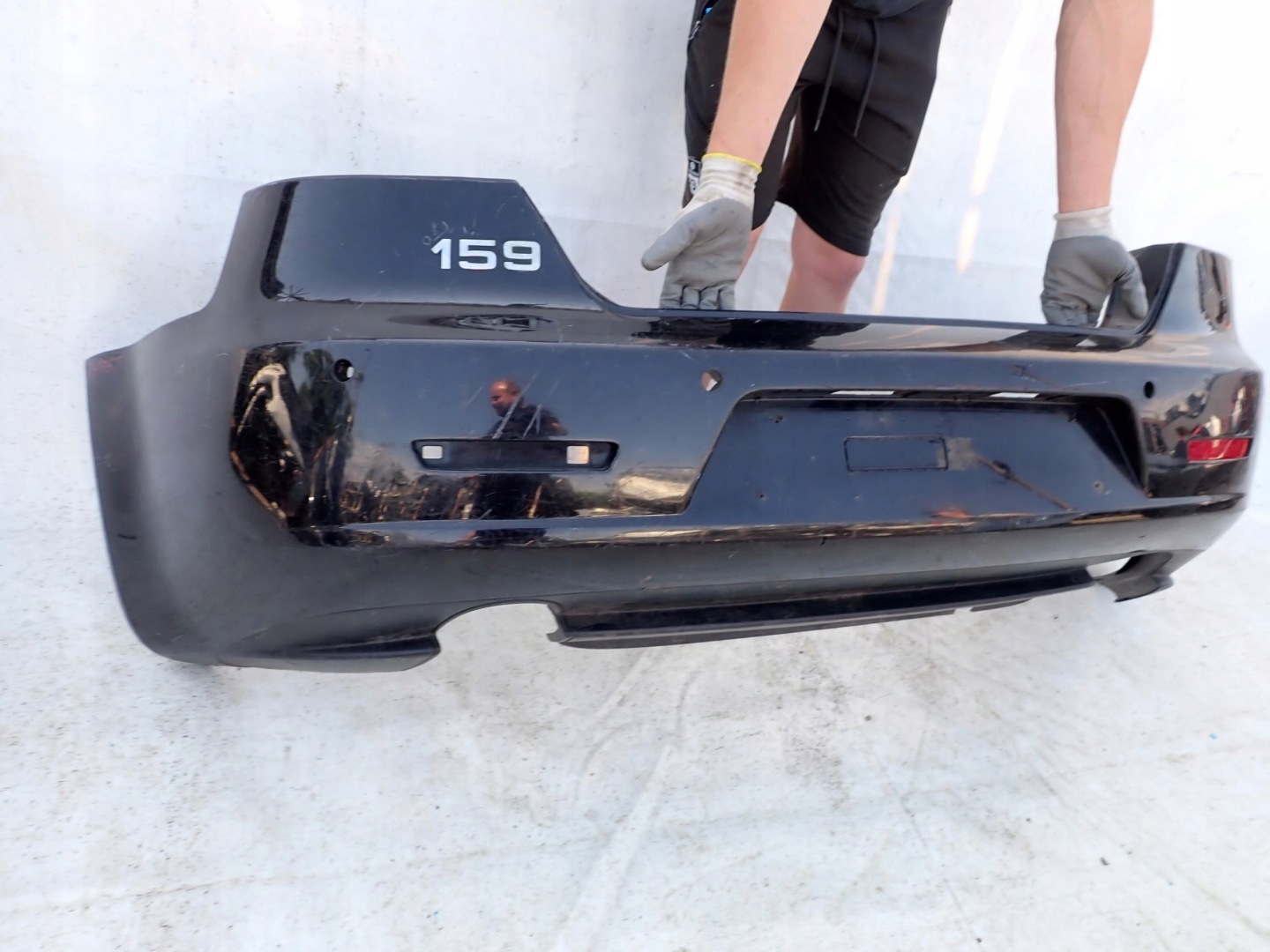 ALFA ROMEO 159 04-11 bumper rear part rear PDC