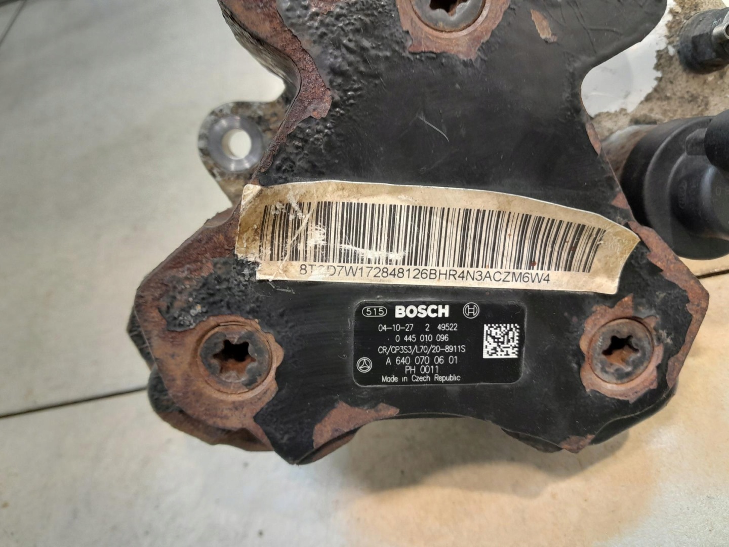 Einspritzpumpe MERCEDES W169 2.0 CDI A6400700601