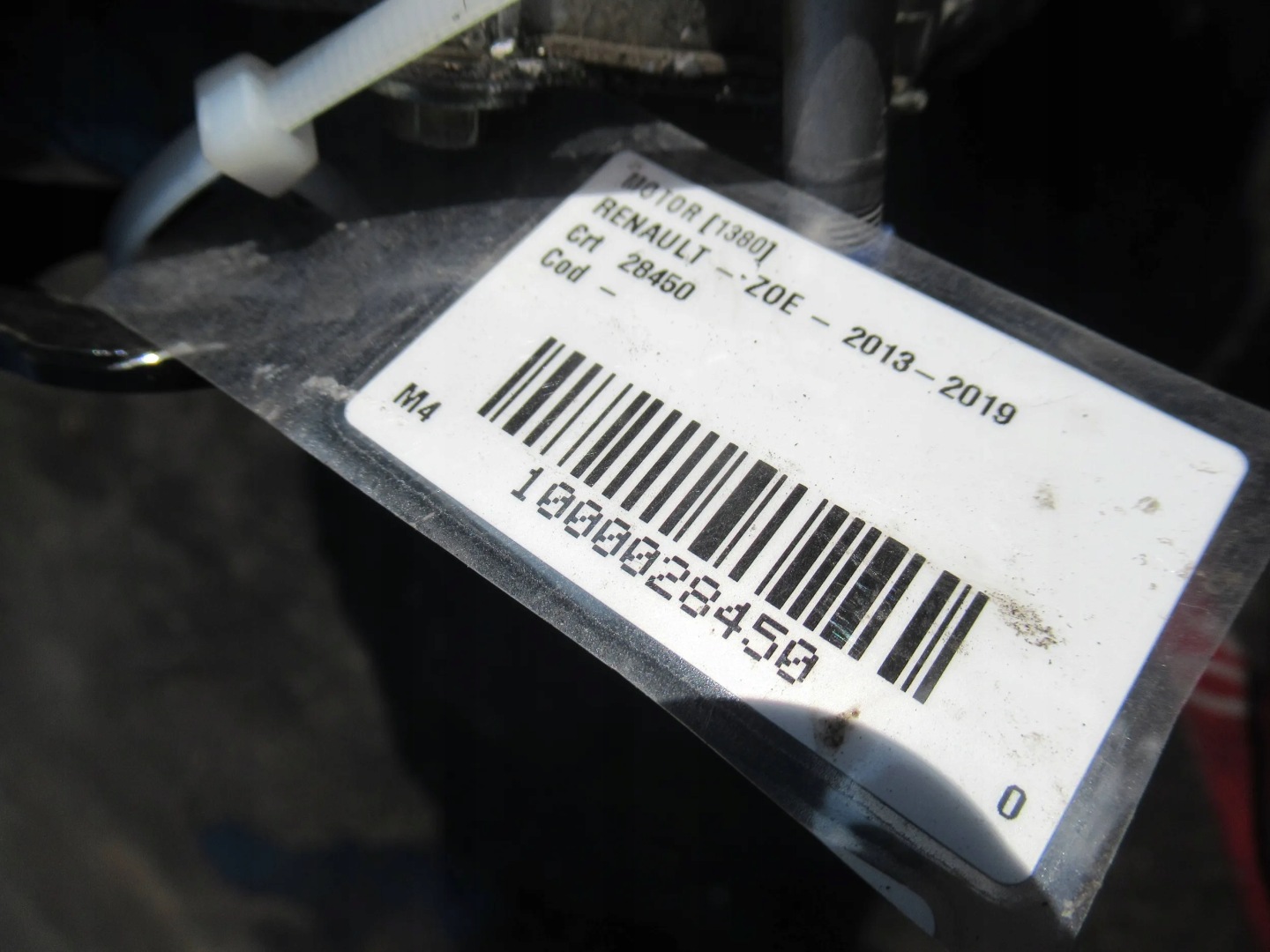engine 5AL601 complete Renault Zoe Twingo Smart 453