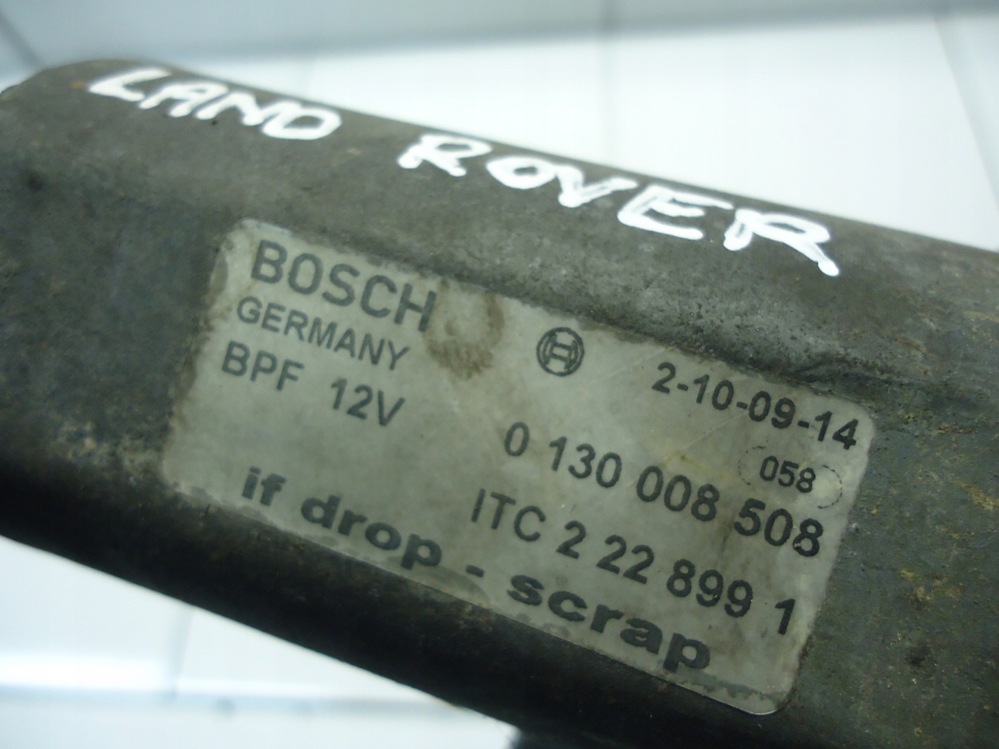 LAND ROVER RANGE ROVER 2.7D motorić regulator REDUKTORA 0130008508