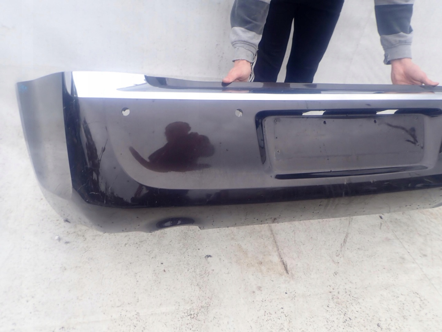 CHRYSLER 300C II 11- bumper rear part rear PDC