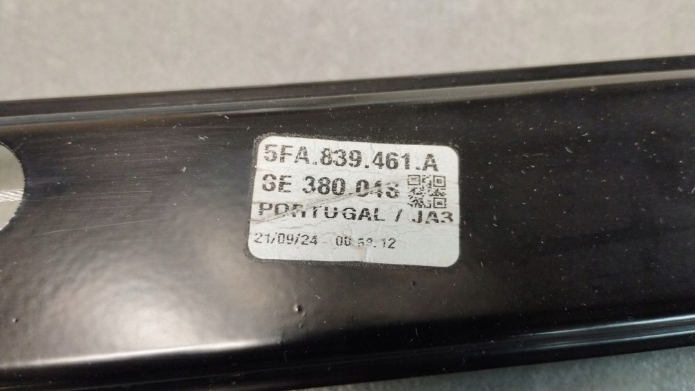 Seat Leon IV window regulator left rear part 5FA839461A
