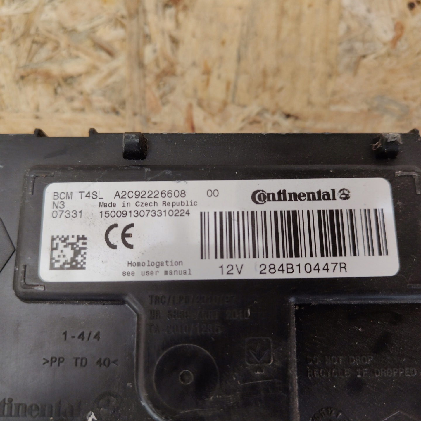 module BCM RENAULT DACIA 284B10447R