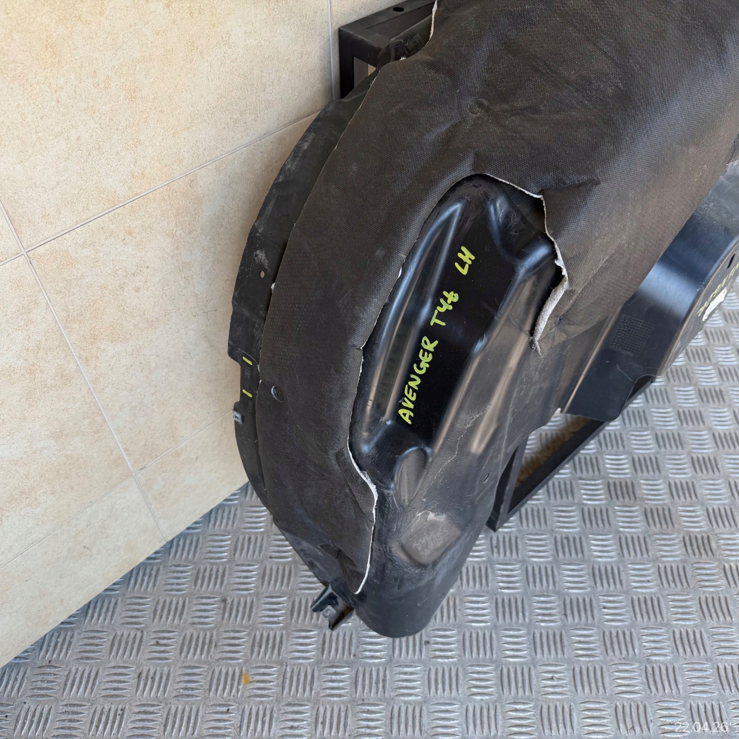 mudguard rear. left JEEP AVENGER 2024 ROK 52170951
