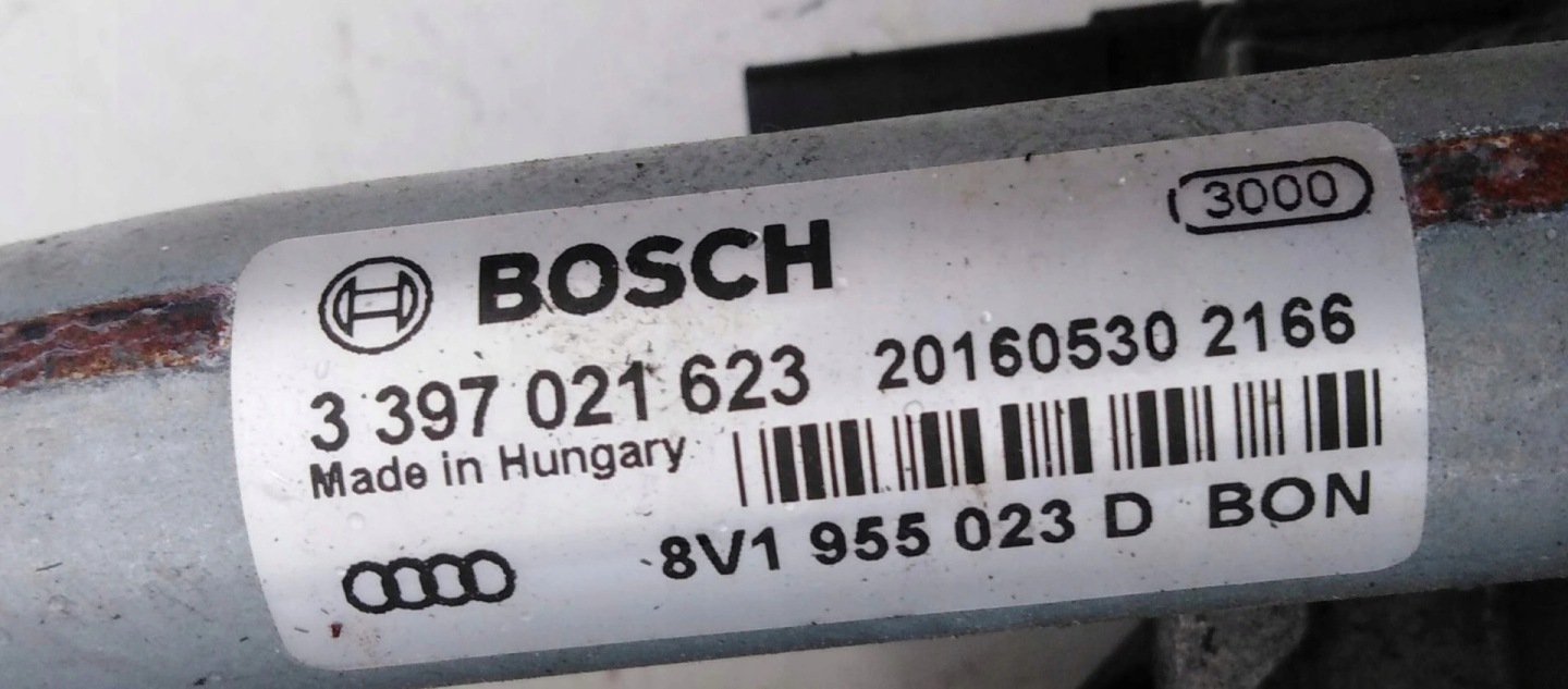 Gestänge Motor Wischer Audi A3 S3 8V1955023D