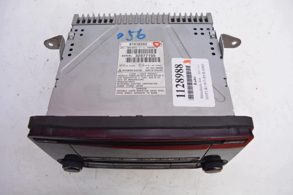 RADIO radio CD MEDIA 8701A562 MITSUBISHI ASX 1 und LIFT 12-16