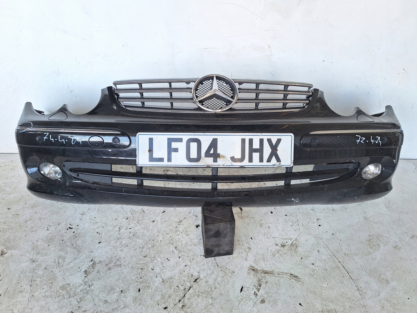 MERCEDES CLK W209 02-06 bumper XENON + PDC