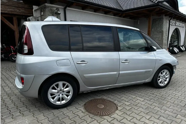 RENAULT ESPACE IV 4 silver door front right TED69