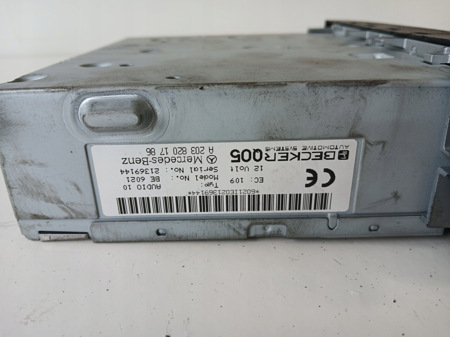 MERCEDES W203 RADIO original CD A2038201786