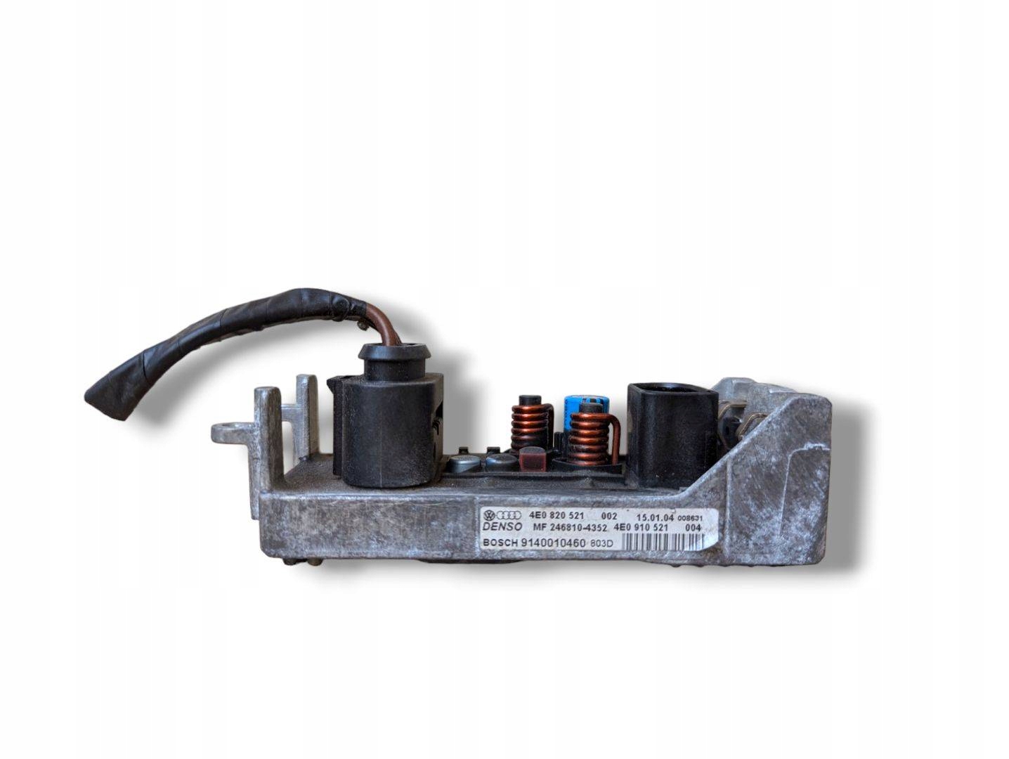 heater resistor Audi A8 D3 2004 4E0820521
