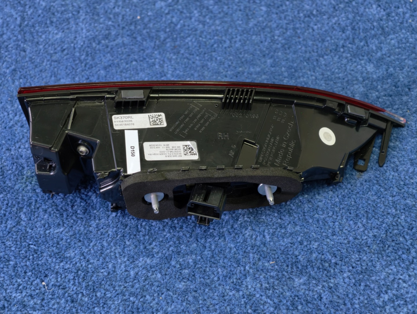 SCODA SCALA 2019- light right rear part right rear to the bonnet original 657945308B