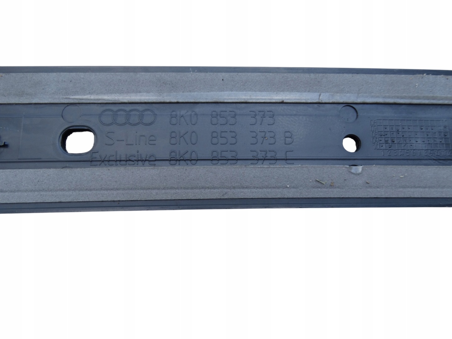AUDI A4 B8 08-15 mouldings threshold caps ALLROAD QUATTRO inner KOMPLET