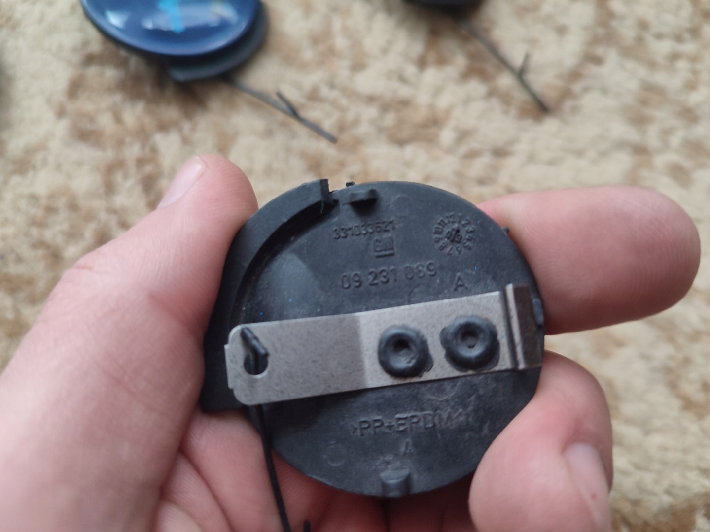 Abschleppöse vorne OPEL CORSA C 09231089