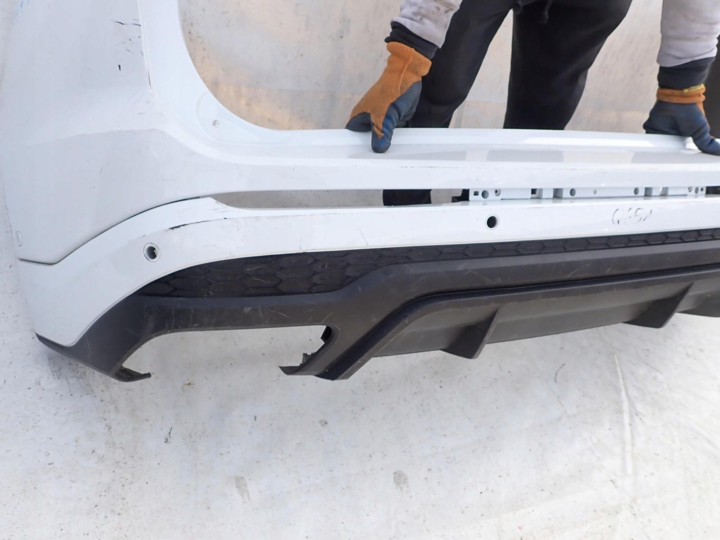 FORD EDGE II 2 MK2 14-18 bumper rear part rear PDC