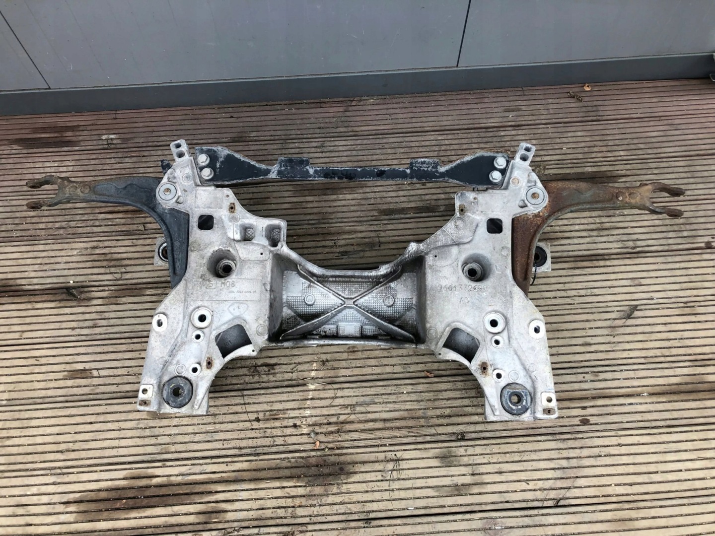PEUGEOT 407 axle beam subframe sider front 9661332680