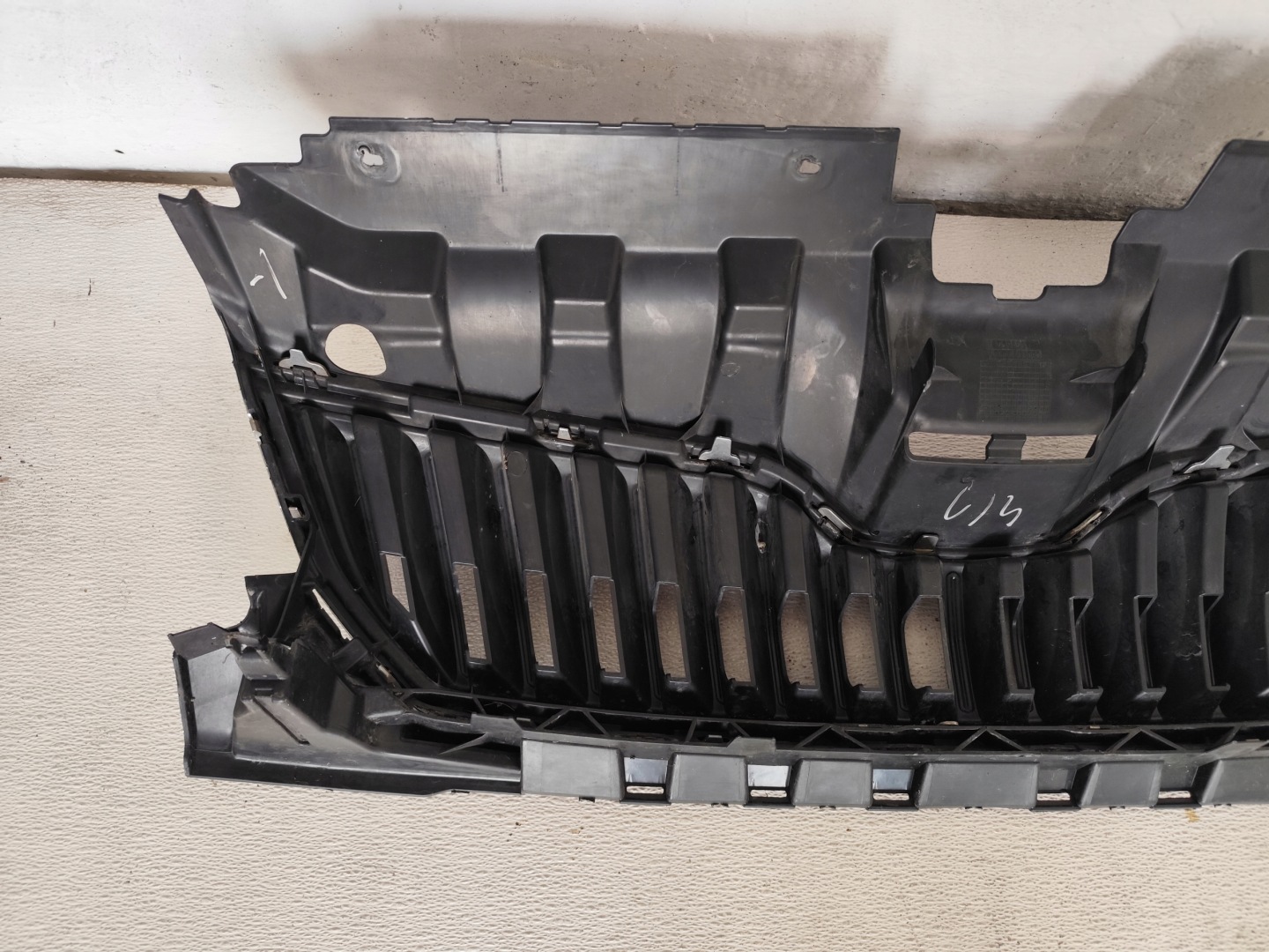 SKODA FABIA III 2015 Grill Grill CHROM