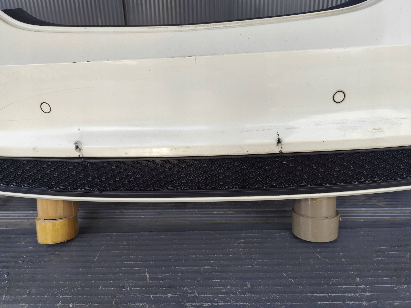 MERCEDES CLA 117 AMG bumper rear complete 6xPDC DEMONTAZ