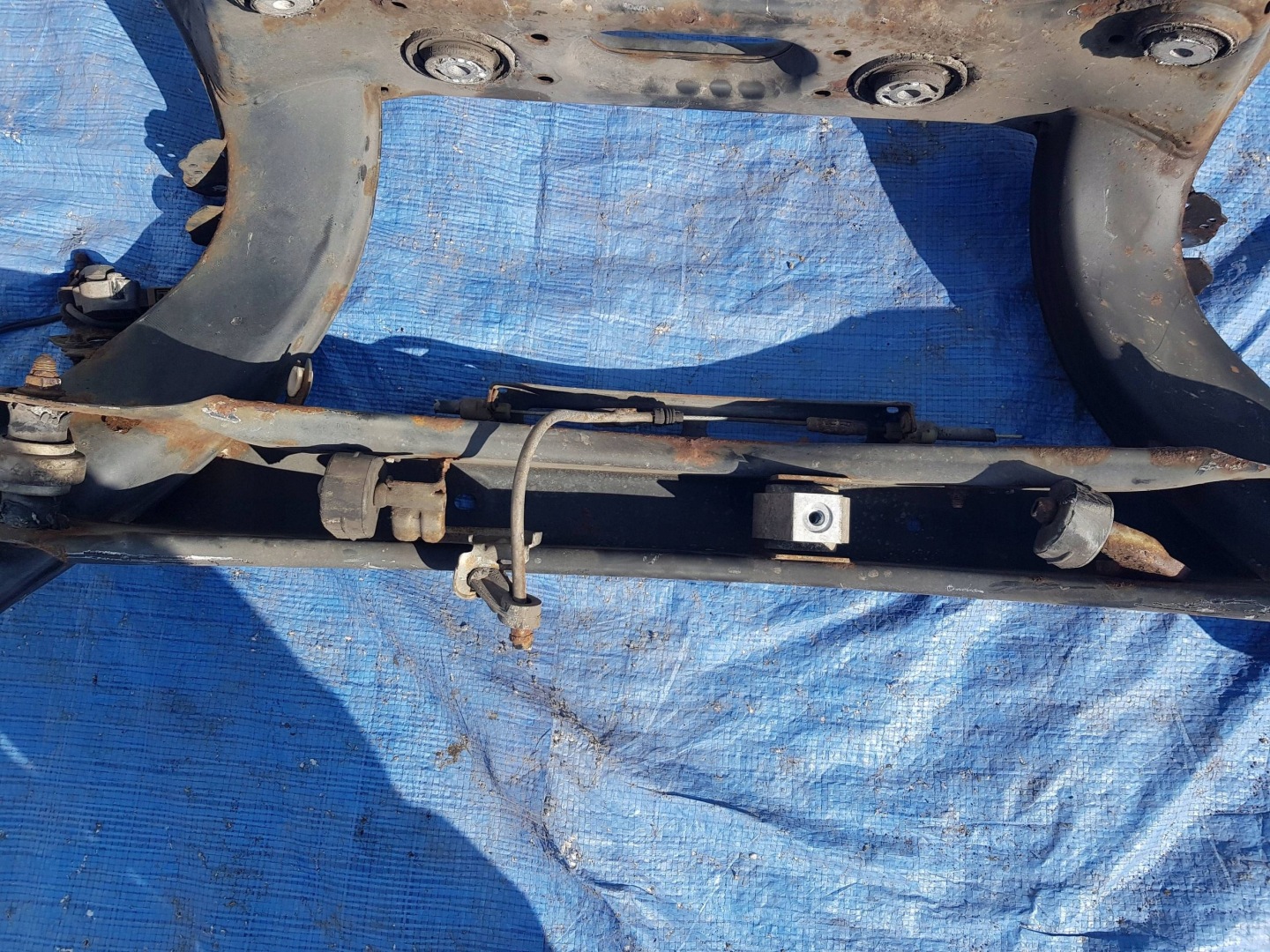 axle beam rear part MERCEDES W207 C207 sider subframe axle beam